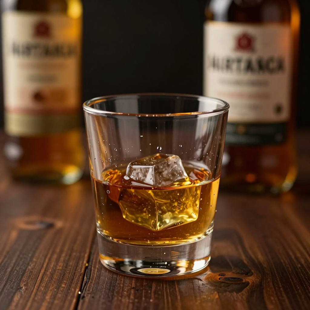 A neat measure of whisky, no ice